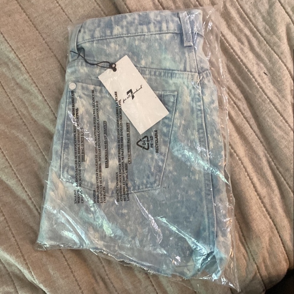 7 for all mankind Jean shorts